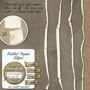 Folded Paper Edges