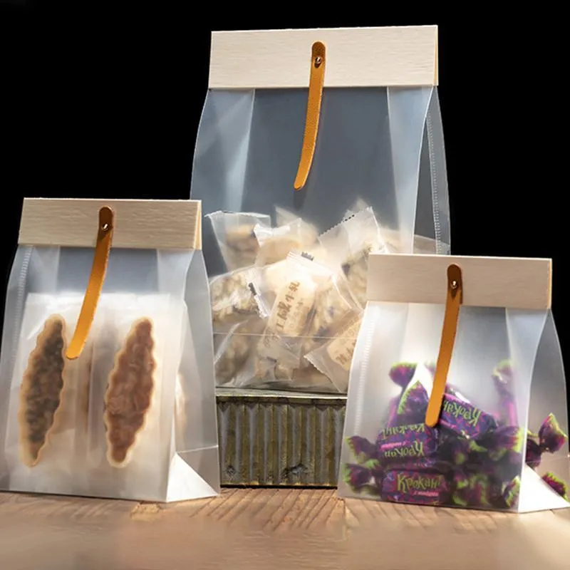 Frosted Seal Bags 100PCS 3Sizes PP Tote Bag