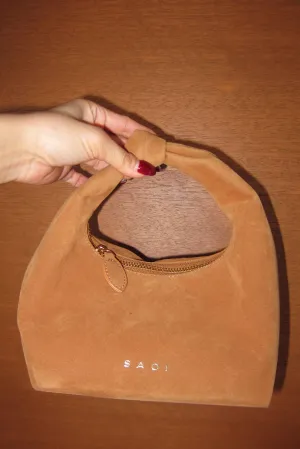 Gaia Bag in Saddle Suede