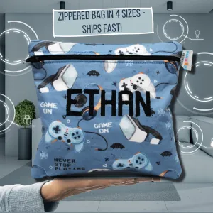 Game On Personalized Reusable Food Bag
