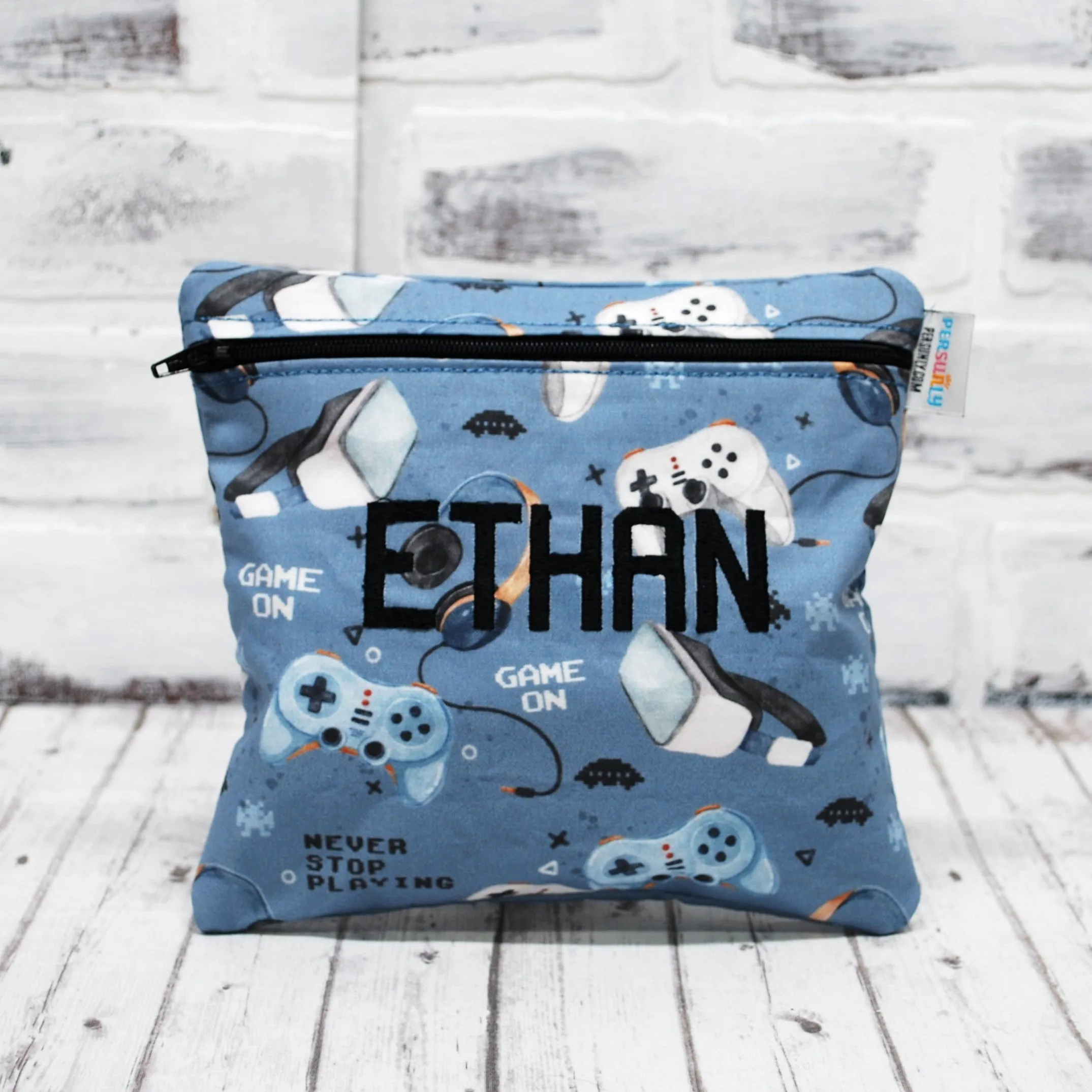 Game On Personalized Reusable Food Bag