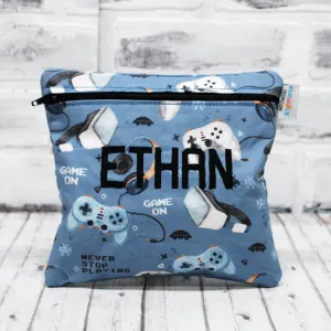 Game On Personalized Reusable Food Bag