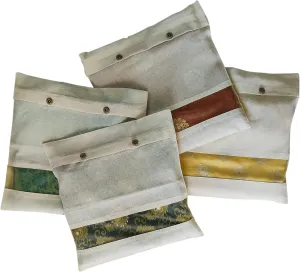 Garment Closet Off-White Bags: Premium Cotton Saree Covers with Net Window