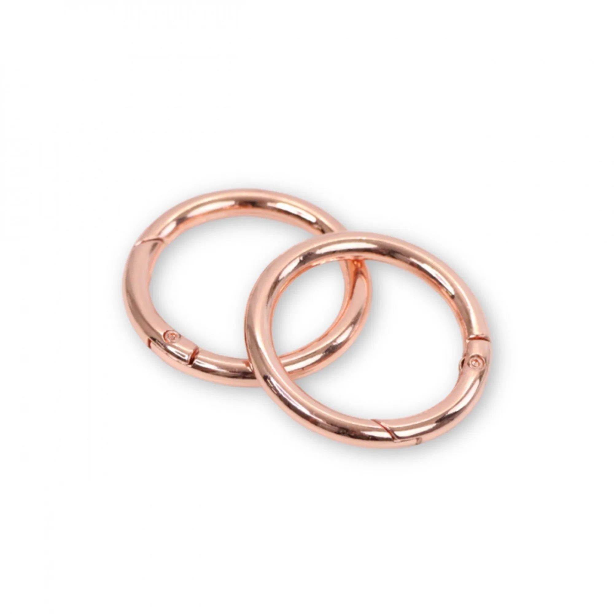 Gate Rings 1.5": Rose Gold