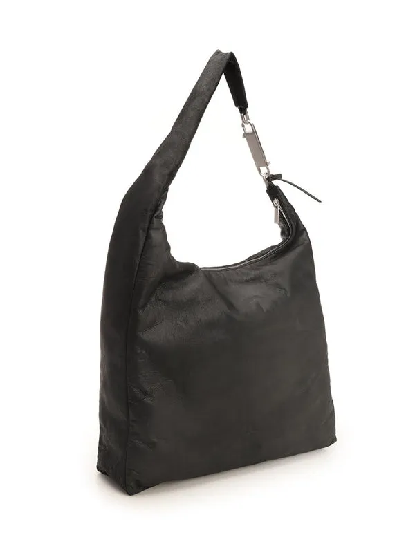 Gemini Large Leather Tote Bag