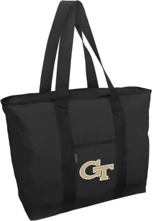 Georgia Tech Tote Bag Large GT Yellow Jackets Totes SHOPPING TRAVEL or EVERYDAY