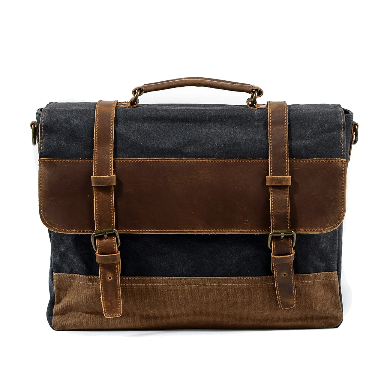 Gewachste Canvas Messenger-Tasche | WINNIPEG