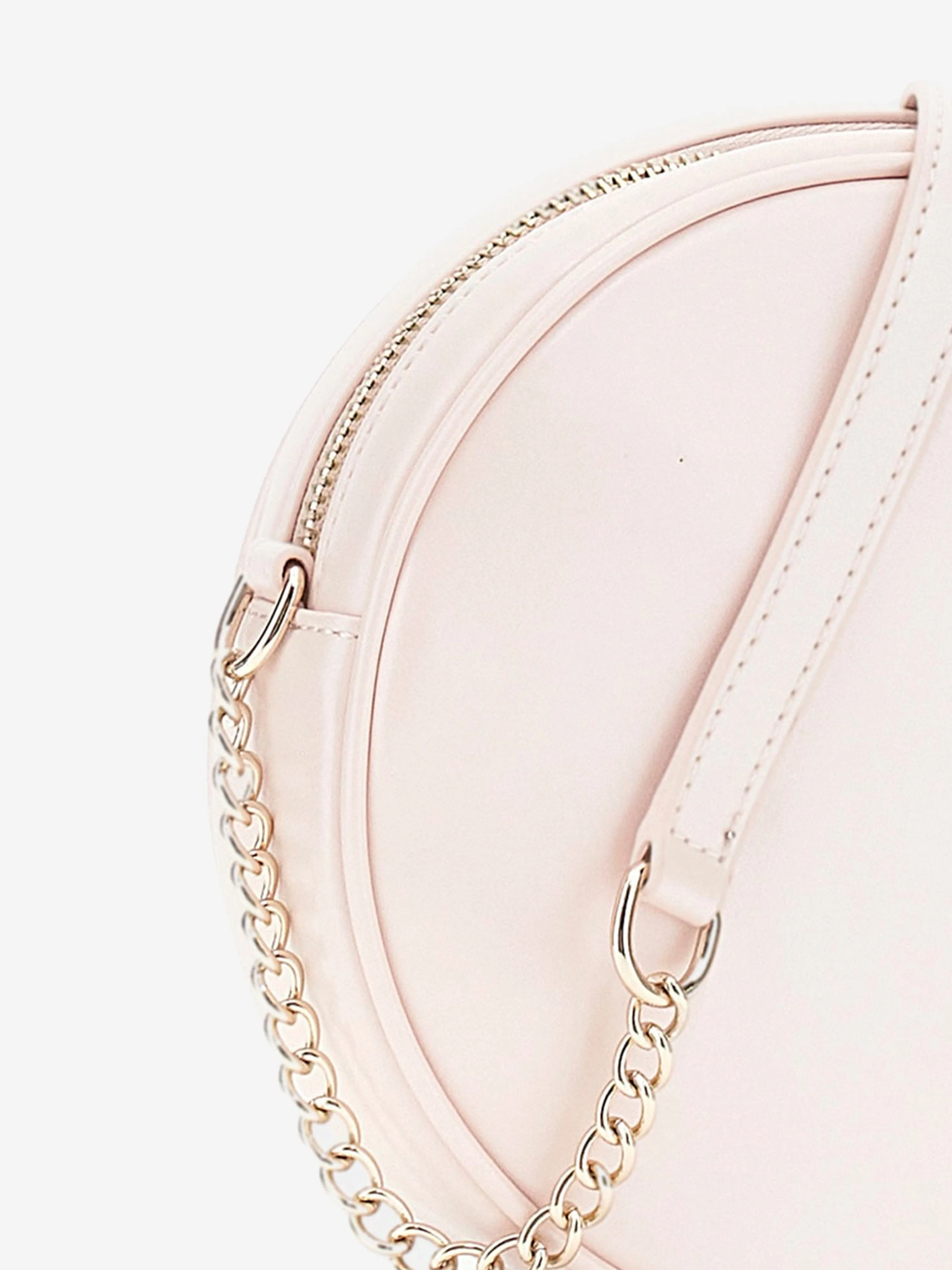 Girls Heart Circle Bag in Pink