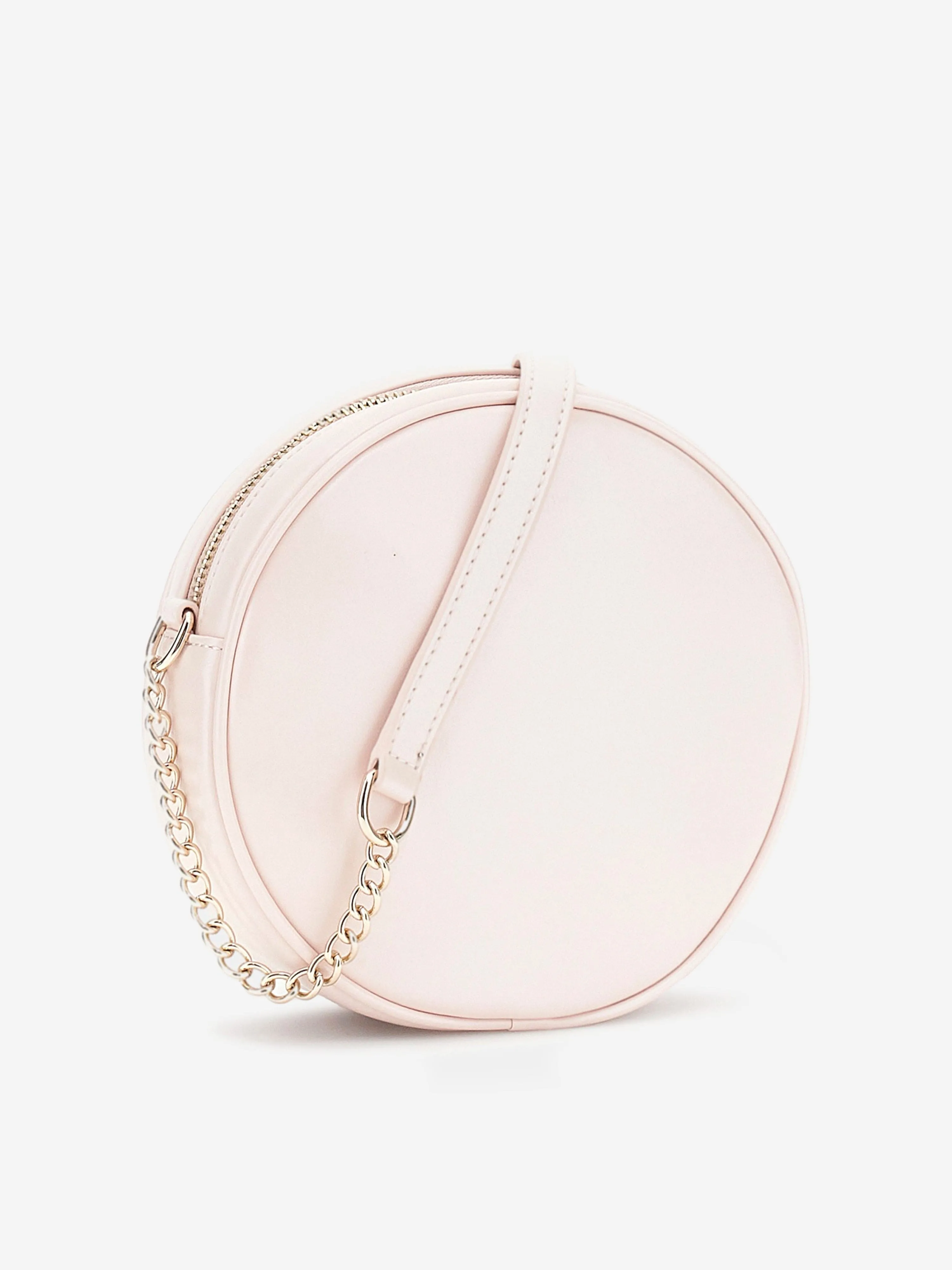 Girls Heart Circle Bag in Pink