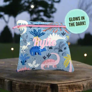 Girly Dinosaur Personalized Reusable Bag