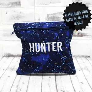 Glow Constellations Personalized Reusable Food Bag