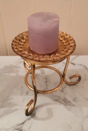 Golden Gem candle holder Large