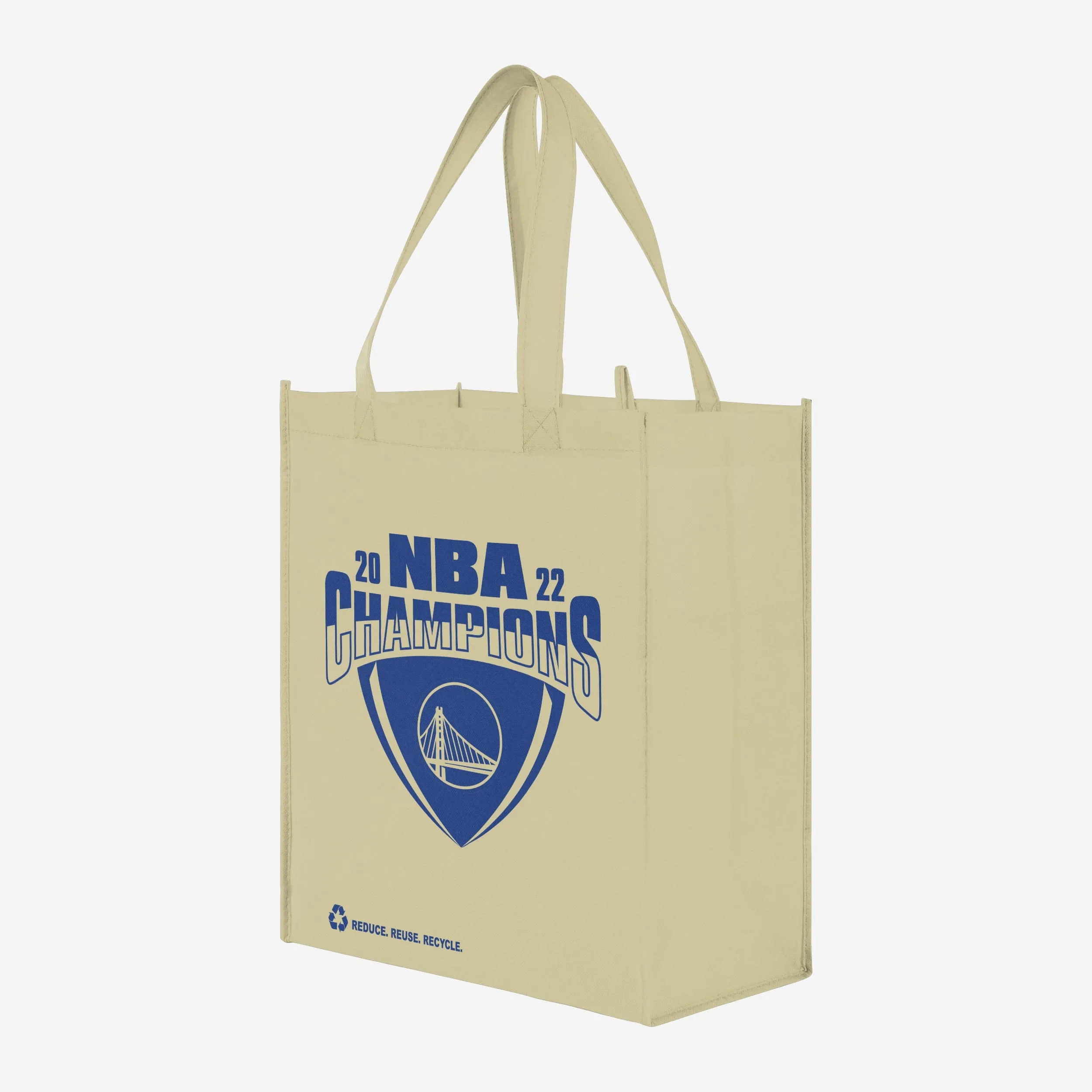 Golden State Warriors 2022 NBA Champions Printed Reusable Grocery Tote Bag