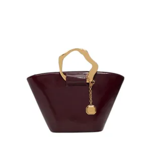 GOLDENVIEW SATCHEL - BORDO