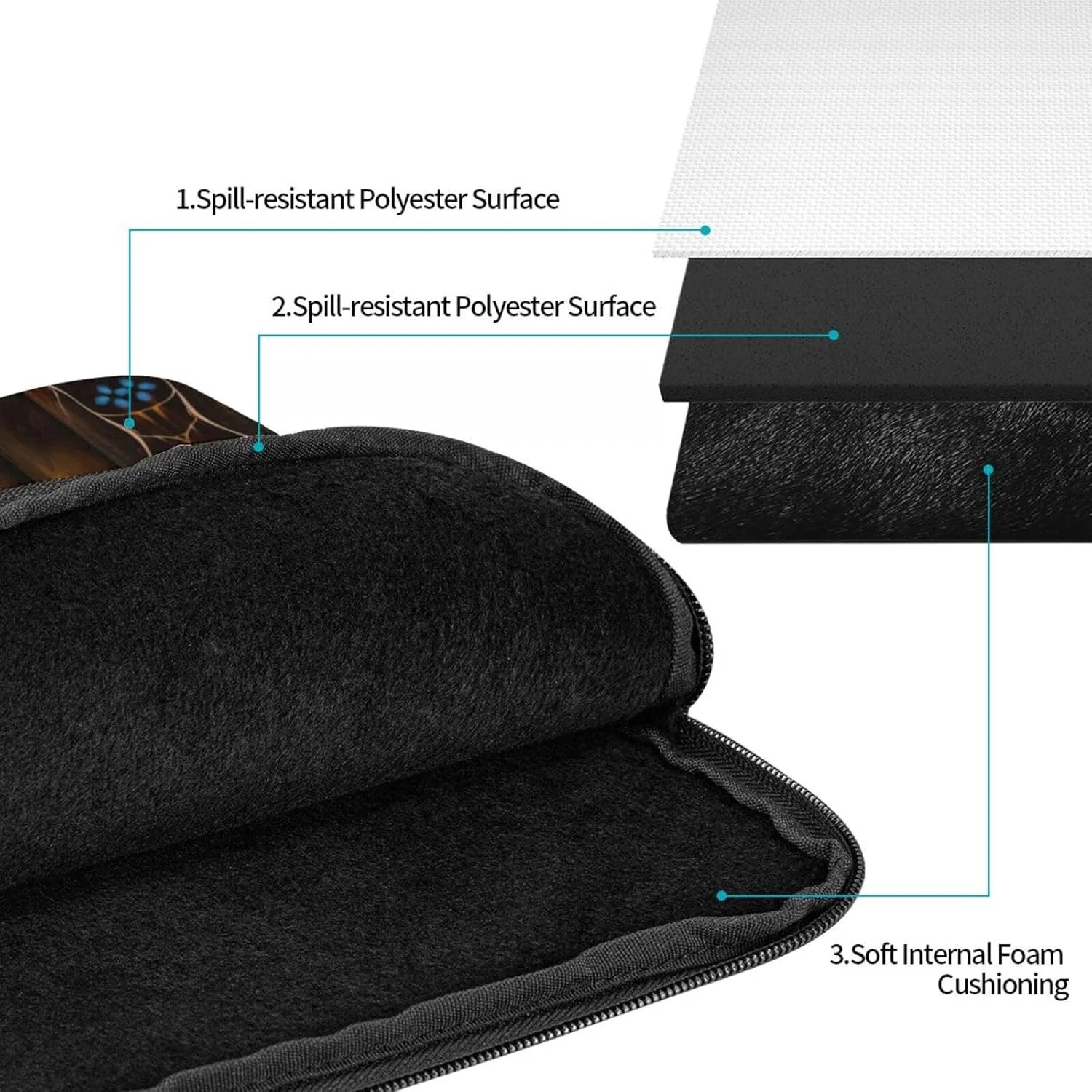 Grass And Dove Durable Laptop Messenger Bag - Multifunctional And Ultra-Thin Portable Laptop Bag For Business And Travel