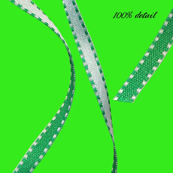 Green & White Reverse Ribbons Add On
