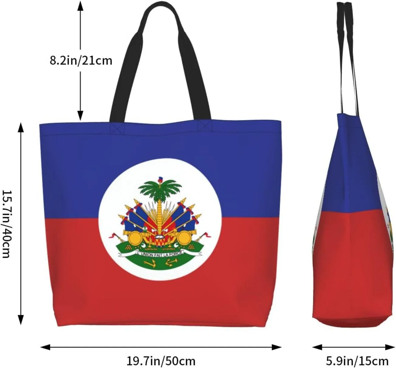 GTEVUTS State Flag Grocery Bag Large Handbag Reusable Shoulder Totes Bags-Cute Beach Bag Shopping Bag for Travel Outdoor