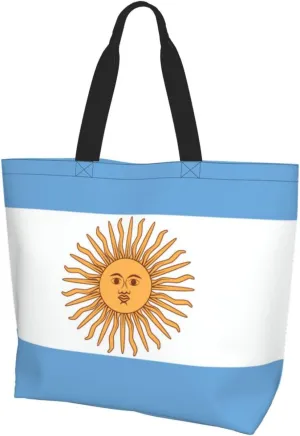 GTEVUTS State Flag Grocery Bag Large Handbag Reusable Shoulder Totes Bags-Cute Beach Bag Shopping Bag for Travel Outdoor