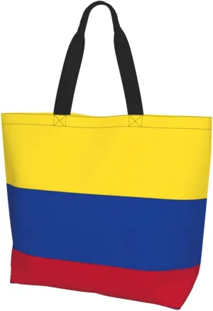 GTEVUTS Texas Flag Grocery Bag Large Handbag Reusable Shoulder Totes Bags-Cute Beach Bag for Women Men Travel Outdoor