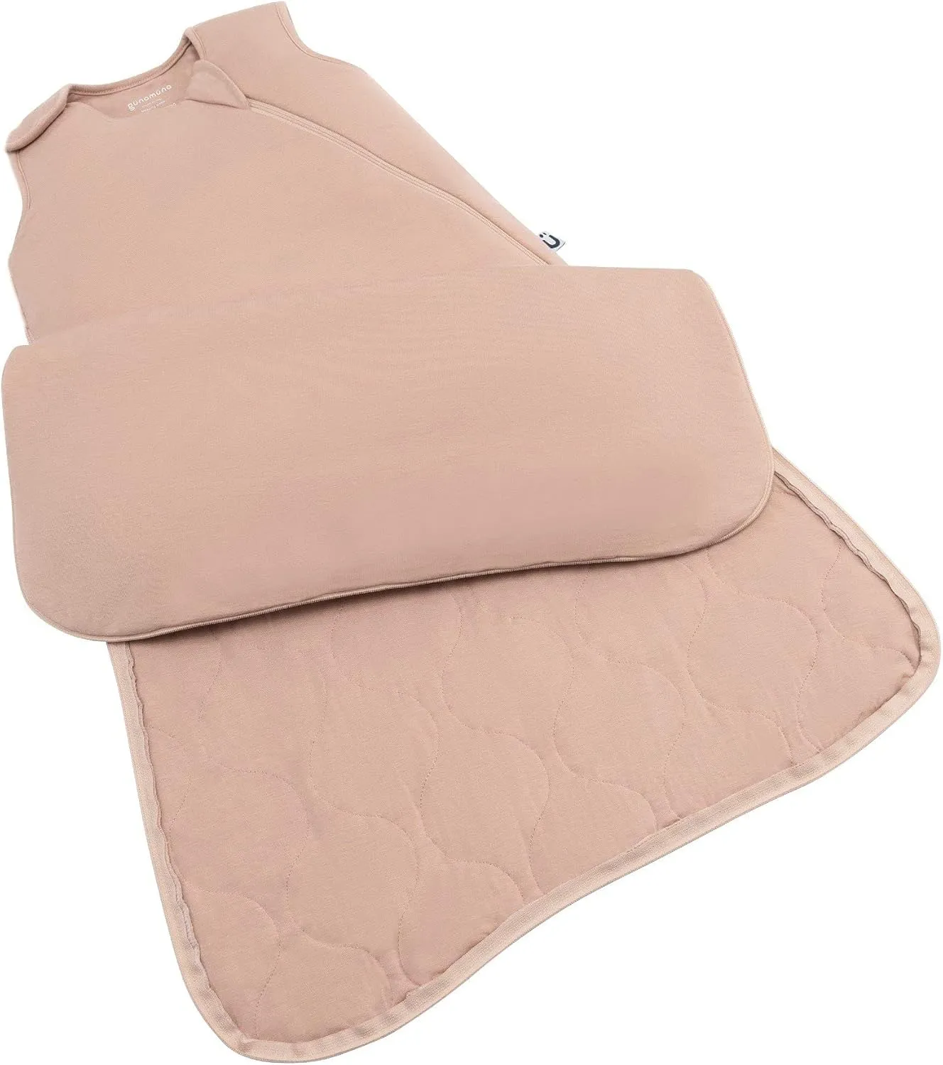 GUNAMUNA günamüna Unisex Baby, Toddler Wearable Blanket, Sleeping Bag Bamboo Rayon, Sleep Sack with Diaper Zipper, 1.0 TOG