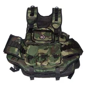 GXG -  DELUXE TACTICAL VEST (CAMO)