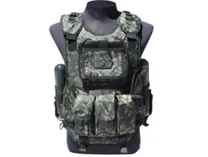 GXG -  DELUXE TACTICAL VEST (DIGI GREEN)