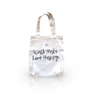 HABI Footwear and Lifestyle Walk HABI Canvas Tote Bag