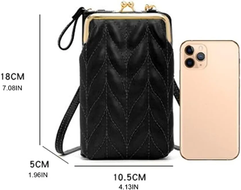 Hanbella Crossbody Phone Bag for Women, Small Shoulder Bag Cell Phone Wallet Purses and Handbags with 14 Credit Card Slots
