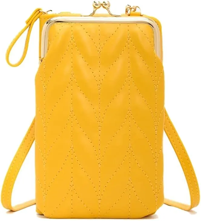 Hanbella Crossbody Phone Bag for Women, Small Shoulder Bag Cell Phone Wallet Purses and Handbags with 14 Credit Card Slots