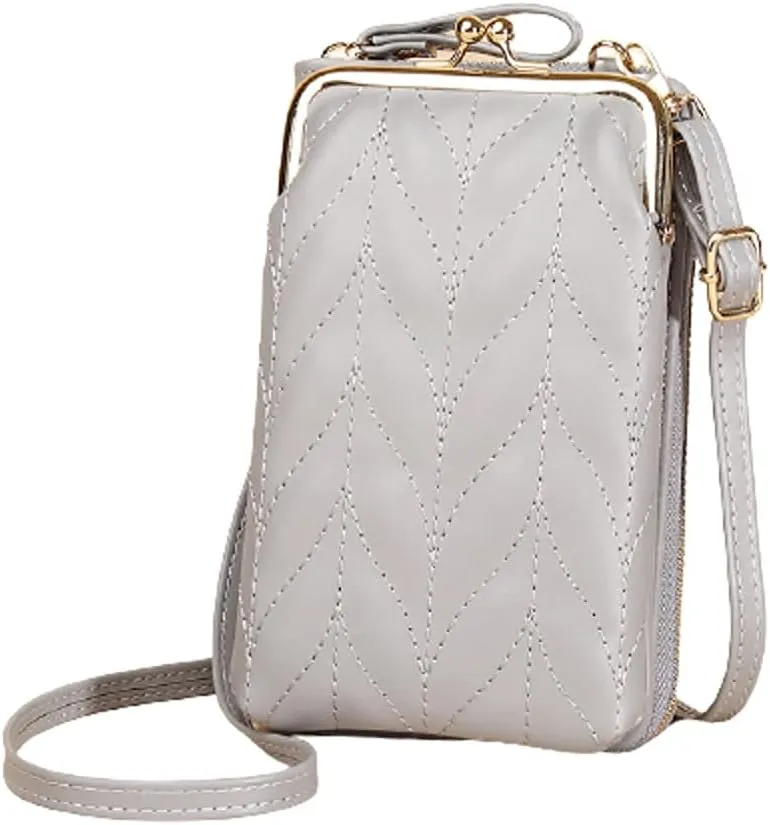 Hanbella Crossbody Phone Bag for Women, Small Shoulder Bag Cell Phone Wallet Purses and Handbags with 14 Credit Card Slots