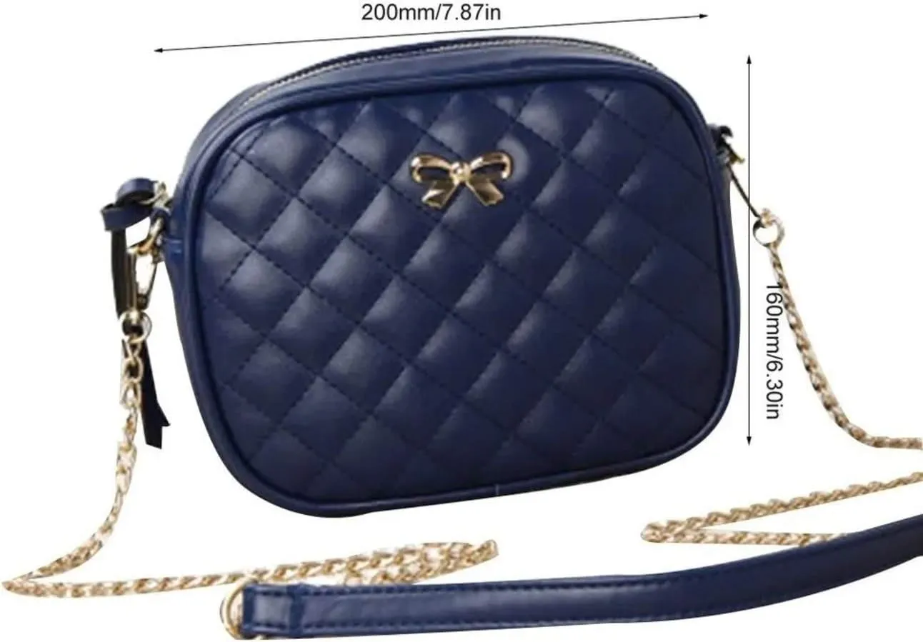 Hanbella Small Crossbody Bags for Women and Girls, Cute PU Leather Purses and Handbags for Teens, Women's Wristlet Clutch
