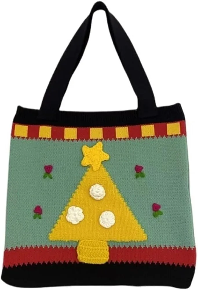 Handbag Hand Woven Handbag, Crossbody Bag, Korean Handbag, Shoulder Bag, Tote Bag Tote(Gram Color)