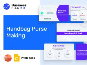 Handbag Purse Making Pitch Deck Example