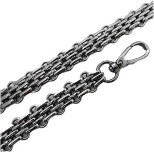 Handbag Strap 60/100/110/120/130/140/CM Metal Chain Steel Handbag Replacement Shoulder Strap for Handbag Purse Shoulder Bag Underarm Bag Crossbody Bag Handle Cross Body Bag Strap(110cm)