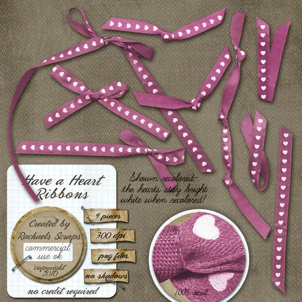 Have a Heart Ribbons