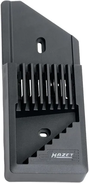 Hazet 450N/8RSL Socket Rail with 8 Holders - Black