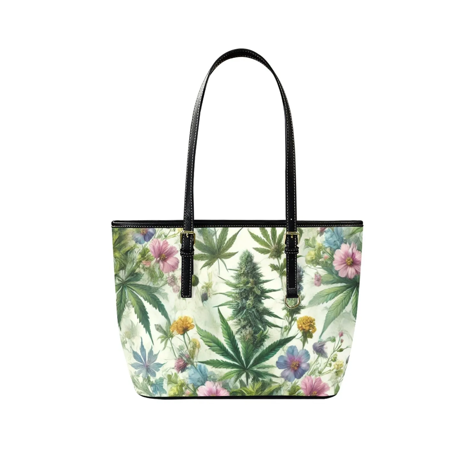HER.B Garden Leathery Mini Tote