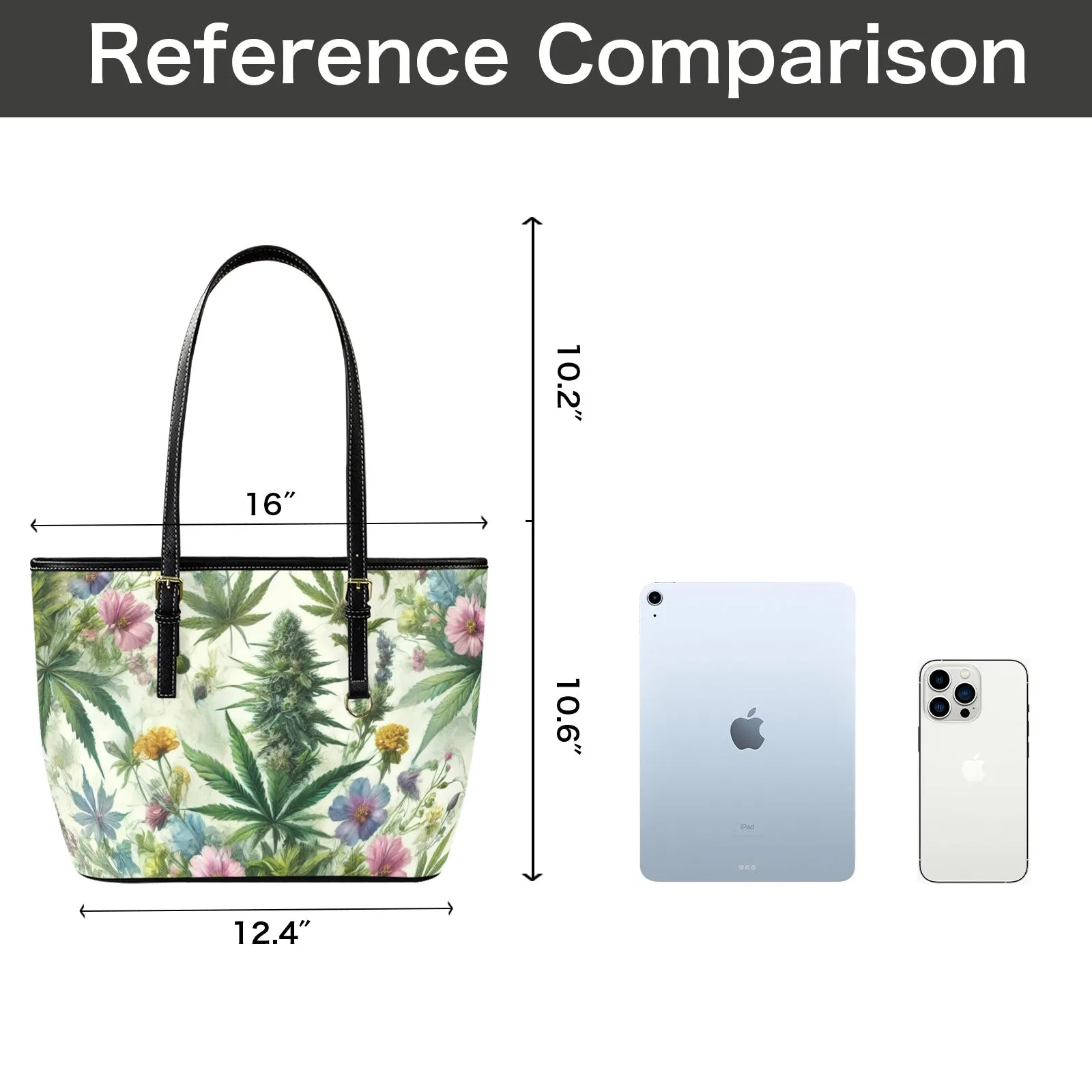 HER.B Garden Leathery Mini Tote