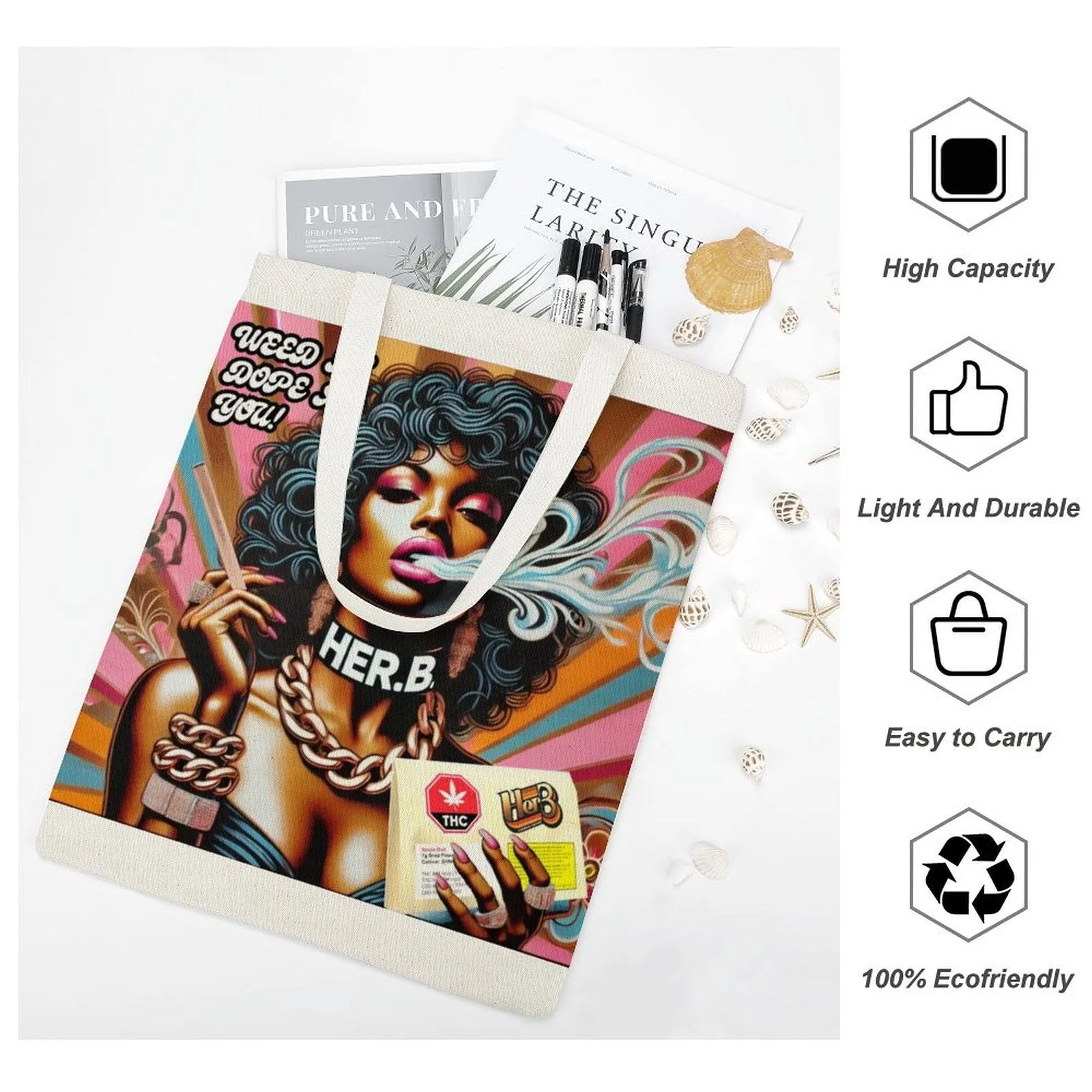 HER.B Tote Bag