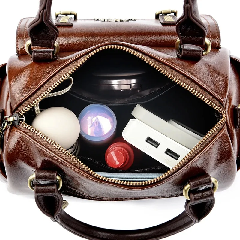 High Quality Leather Shoulder Crossbody