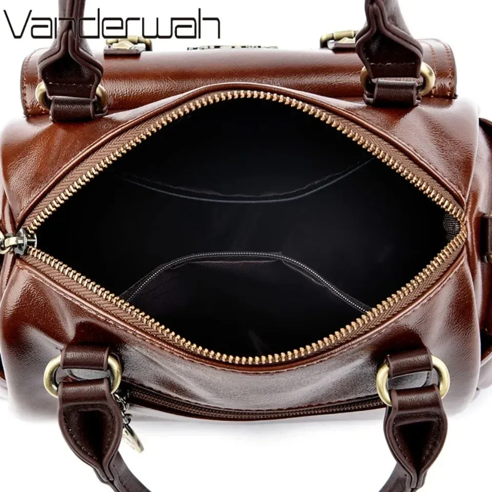 High Quality Leather Shoulder Crossbody