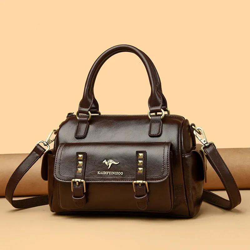 High Quality Leather Shoulder Crossbody