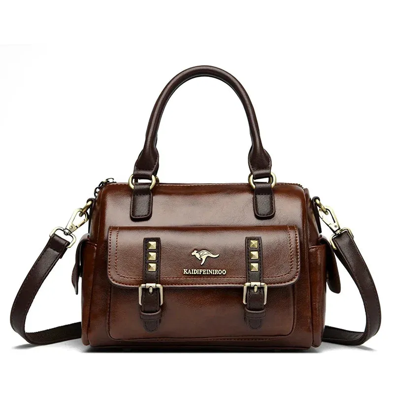 High Quality Leather Shoulder Crossbody