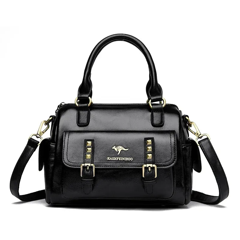 High Quality Leather Shoulder Crossbody