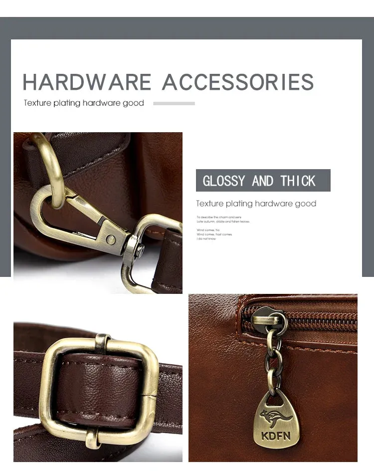 High Quality Leather Shoulder Crossbody