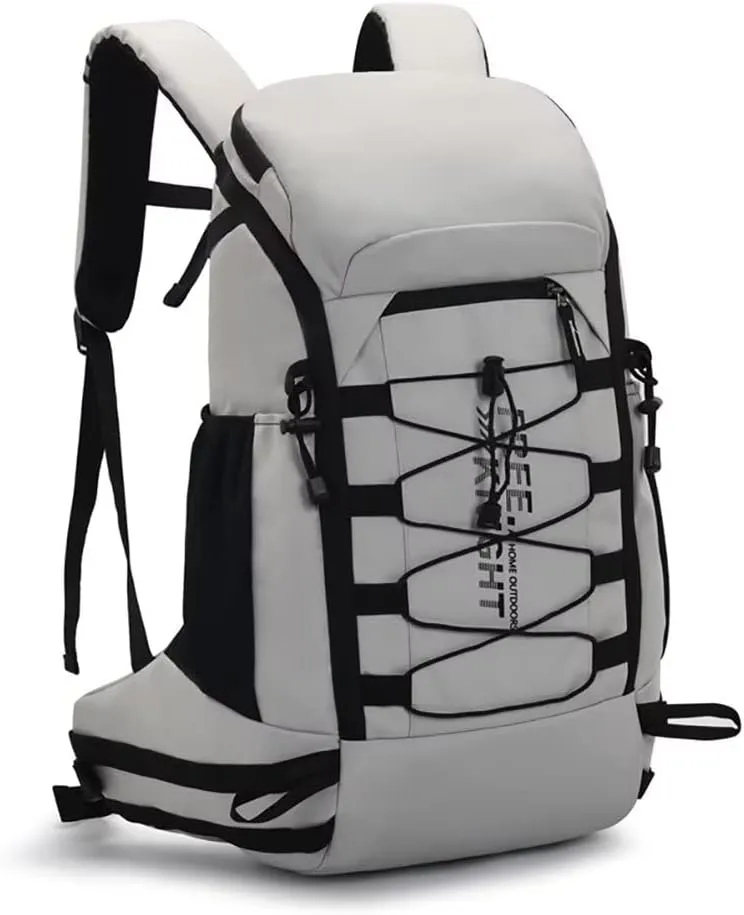 Hiking Daypack Lightweight Molle Large Camping Rucksack Men's Backpack Waterproof Assault Pack with Rain Cover 40L
