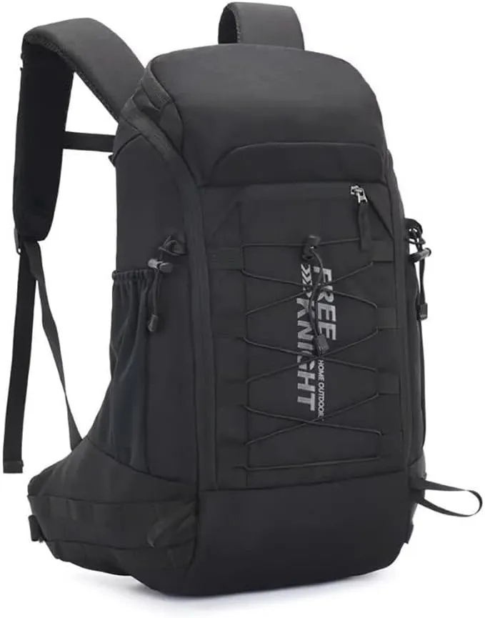 Hiking Daypack Lightweight Molle Large Camping Rucksack Men's Backpack Waterproof Assault Pack with Rain Cover 40L