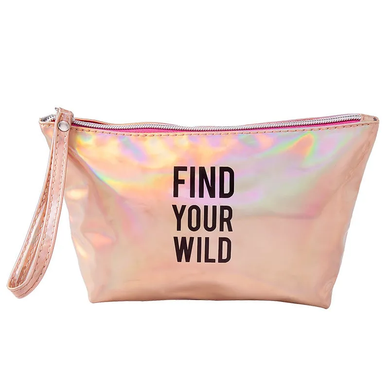 Holographic Make Up Bag