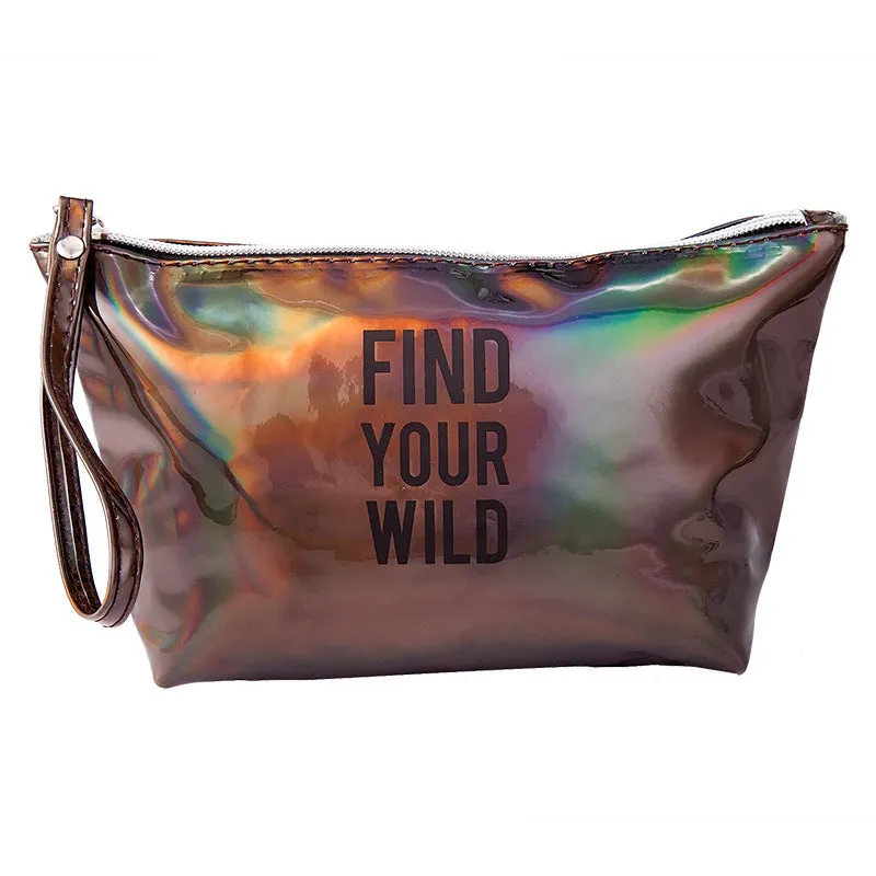 Holographic Make Up Bag