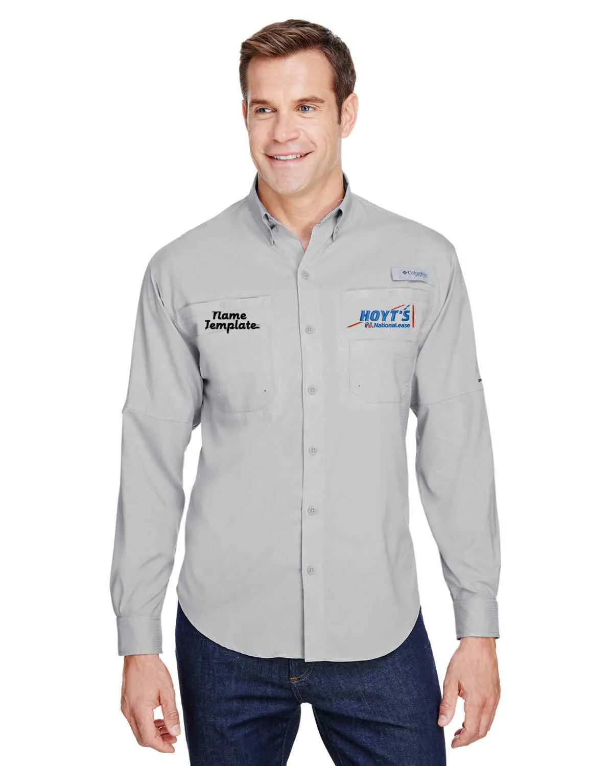 Hoyt's NationaLease - Columbia Men's Tamiami II Long-Sleeve Shirt - 7253